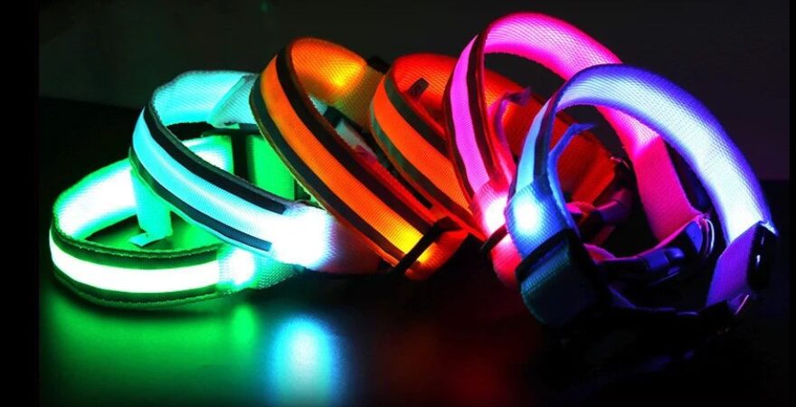 Illuminate Your Dog’s Safety with the Anti-Lost LED Luminous Dog Collar